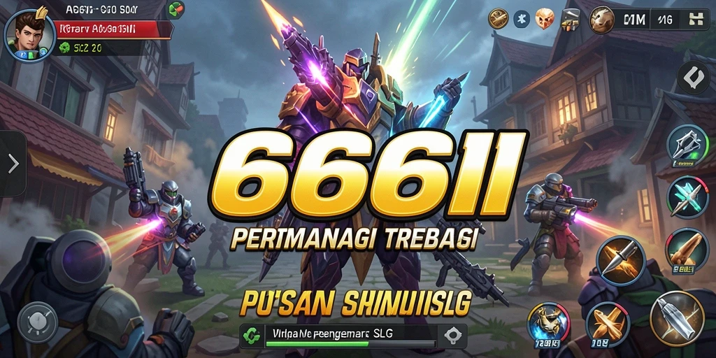 Tampilan gameplay yang menarik dari 666I dengan aksi SLG seru.