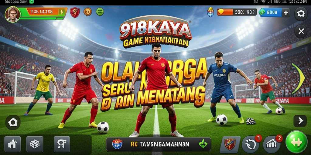 Tampilan gameplay seru dari 918KAYA dengan berbagai cabang olahraga.