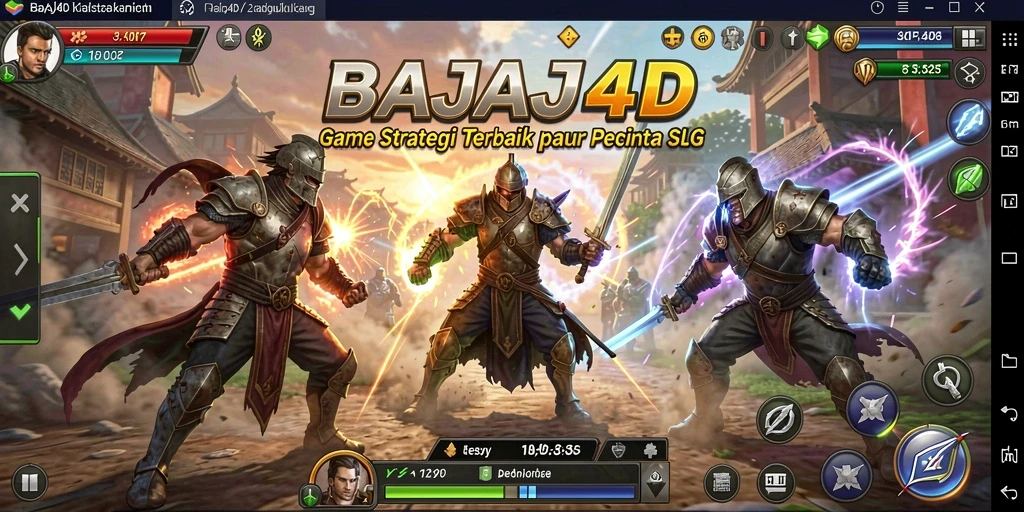 Tampilan menarik dari gameplay SLG BAJAJ4D yang mendebarkan.