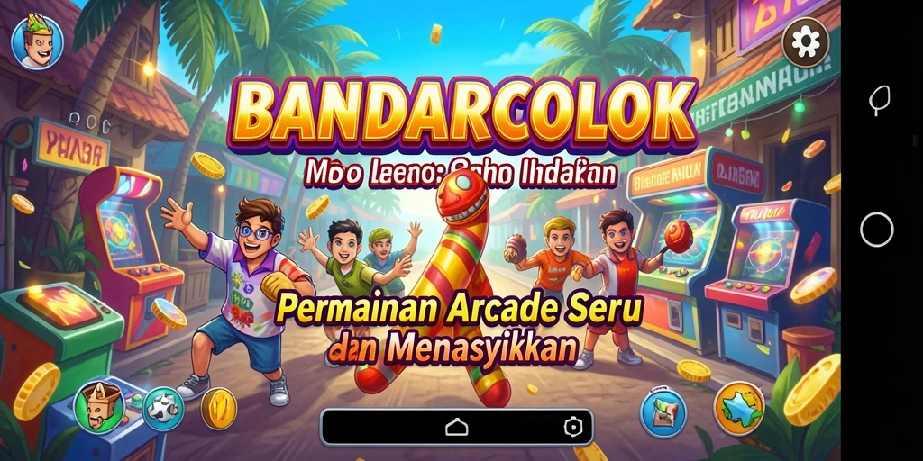 Tampilan gameplay seru dari BANDARCOLOK yang memikat.