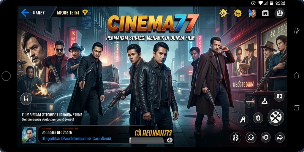 Tampilan gameplay <strong>CINEMA77</strong> yang menarik dan penuh strategi.