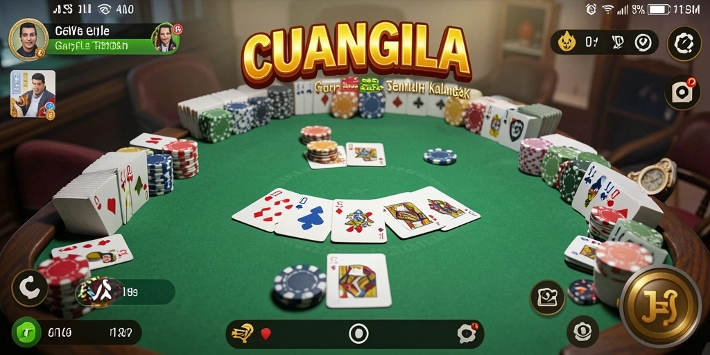 Tampilan gameplay seru dan menantang dari CUANGILA.
