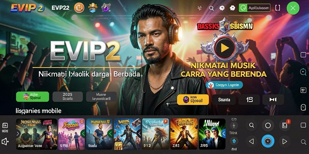 Tampilan gameplay EVIP2 yang menarik dan penuh warna.