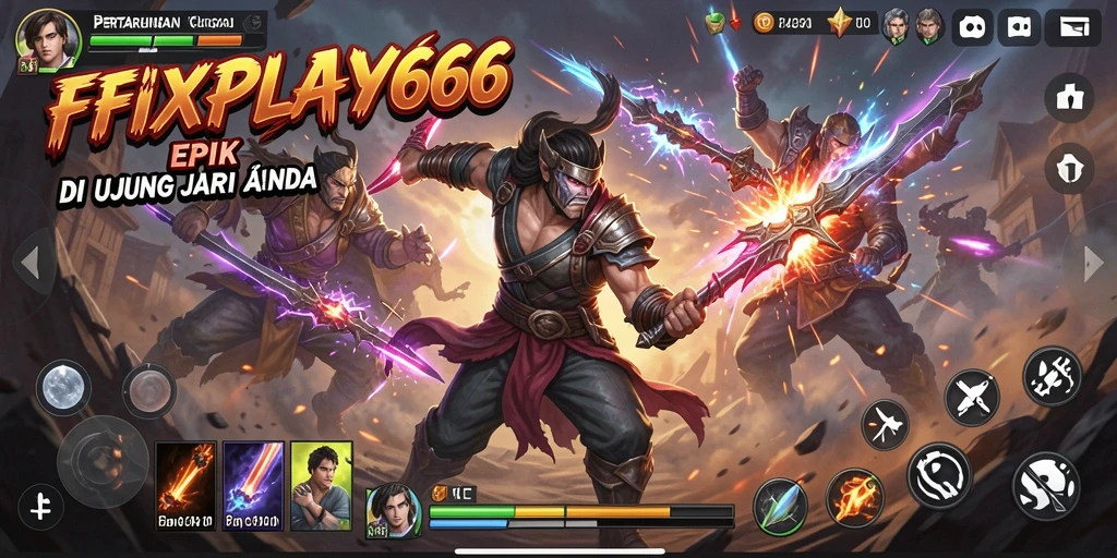 Tampilan seru dari pertarungan FIXPLAY666 yang mendebarkan.