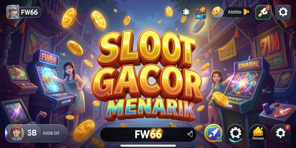 Tampilan gameplay FW66 yang memukau dengan berbagai simbol menarik.