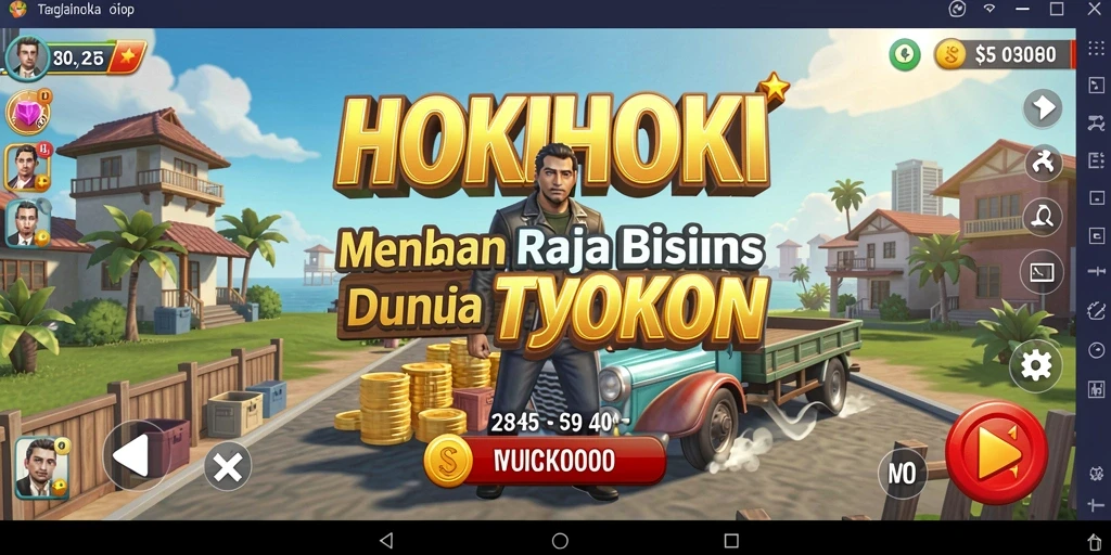 Tampilan lengkap gameplay <strong>HOKIHOKI</strong> yang menarik dan interaktif.