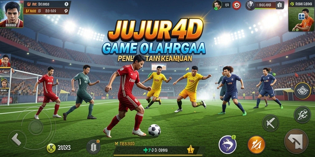 Tampilan gameplay JUJUR4D yang intens dan penuh aksi.