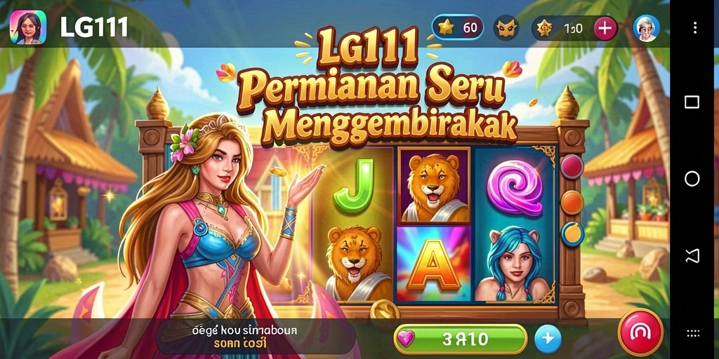 Tampilan gameplay LG111 yang menarik dan menantang.