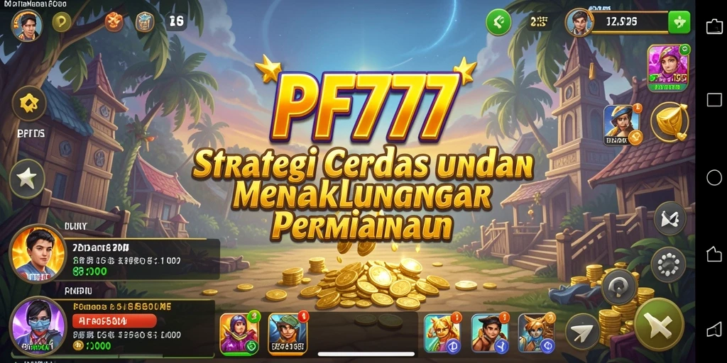 Tangkapan layar gameplay PF777 menunjukkan aksi strategi yang mendebarkan di medan perang.