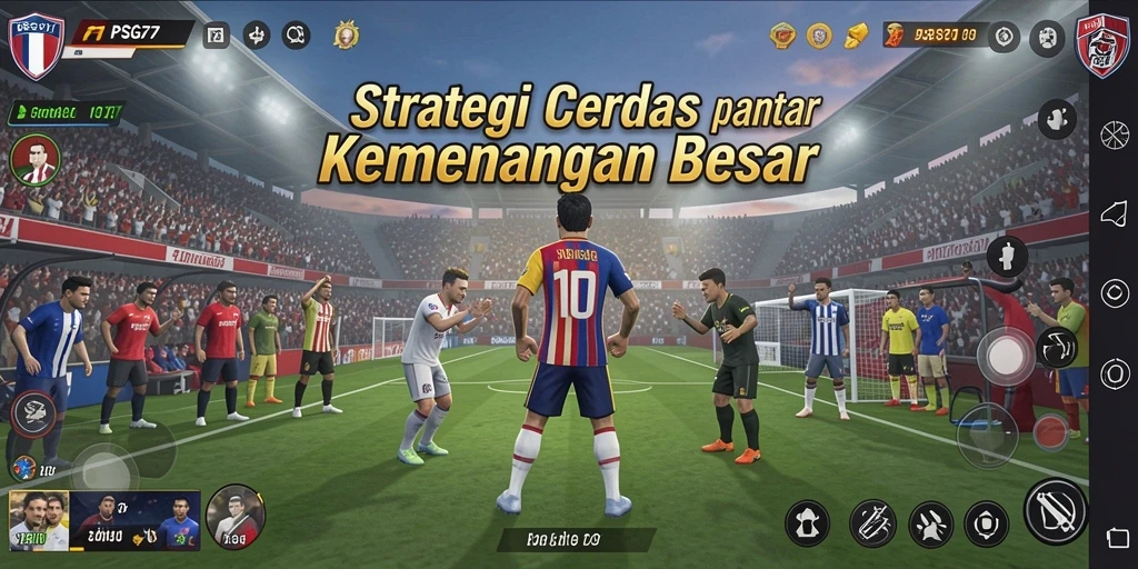 Screenshot menampilkan gameplay menarik dari PSG77 yang penuh strategi.