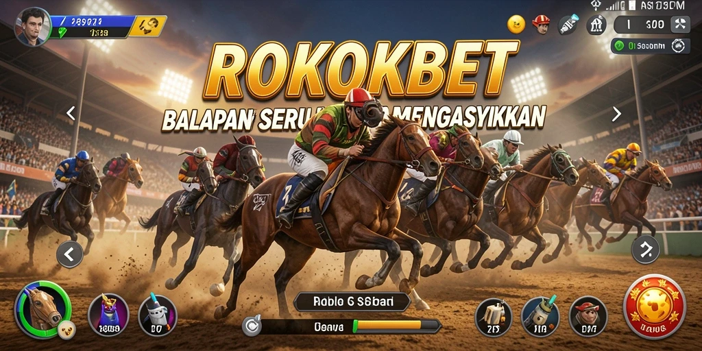 Tampilan gameplay ROKOKBET yang mendebarkan dan penuh aksi.