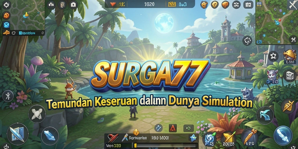 Screenshot utama SURGA77 menampilkan gameplay Simulation yang menawan.