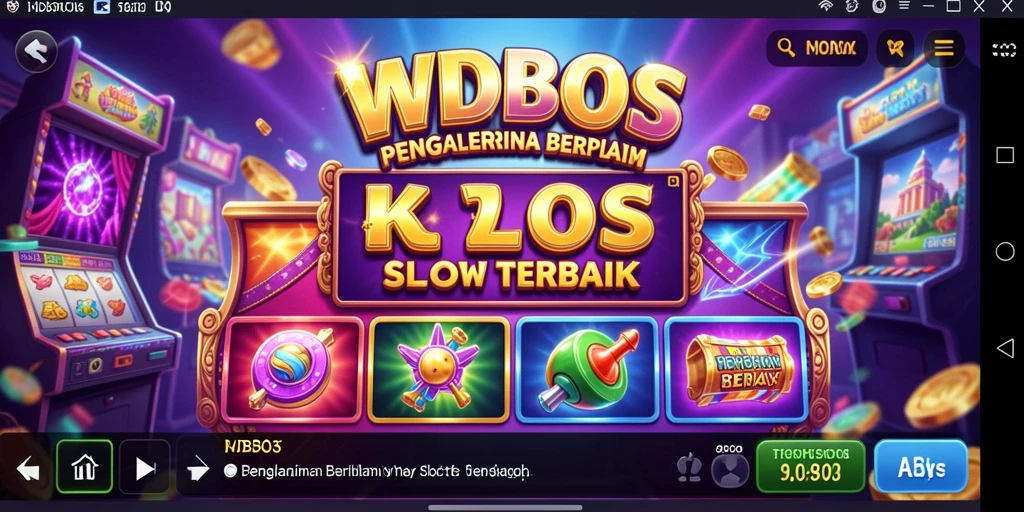 Screenshot WDBOS menampilkan gameplay Slot yang mengasyikkan.
