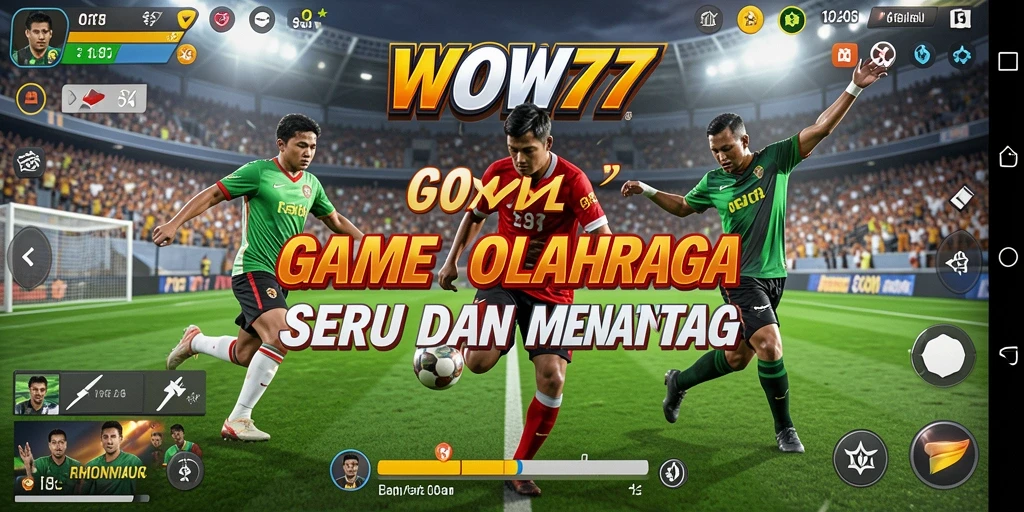 Tampilan gameplay WOW77 yang menarik dan kompetitif.